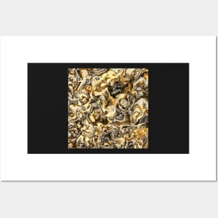 Gold Marble Posters and Art